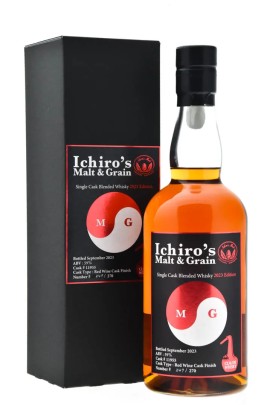 Chichibu Ichiro's Malt & Grain Single Blended Whisky #11955 2023 Edition for Claude