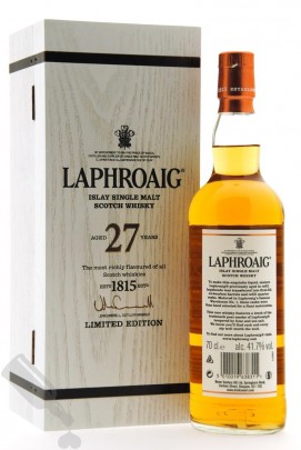 Laphroaig 27 years Limited Edition