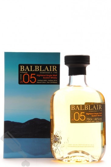 Balblair 2005 - 2016 1st Release