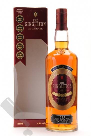 The Singleton Of Auchroisk 10 years 1985 100cl - Old Bottling