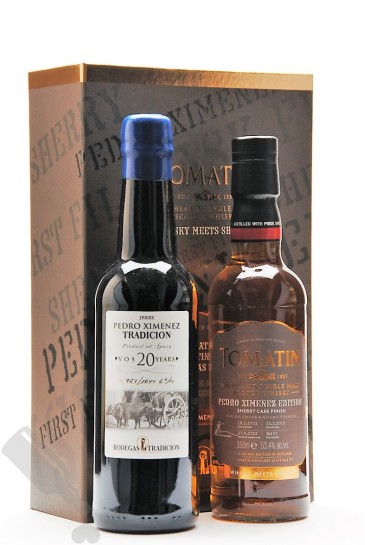 Tomatin Whisky Meets Sherry Pedro Ximenez Edition - Giftpack Tomatin Whisky Meets Sherry Pedro Ximenez Edition - Giftpack