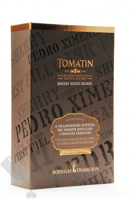 Tomatin Whisky Meets Sherry Pedro Ximenez Edition - Giftpack