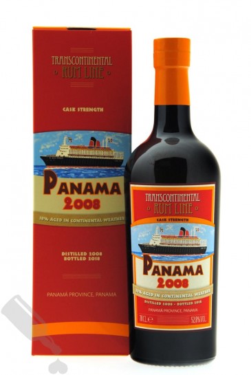 Panamá Province 2008 - 2018 Cask Strength Transcontinental Rum Line
