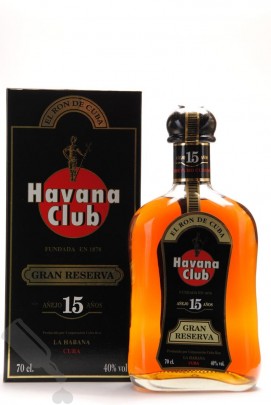 Havana Club 15 years Gran Reserva - Old Bottling
