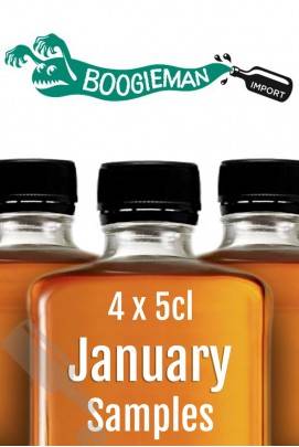 Boogieman Sample Set 4x 5cl - January 2016