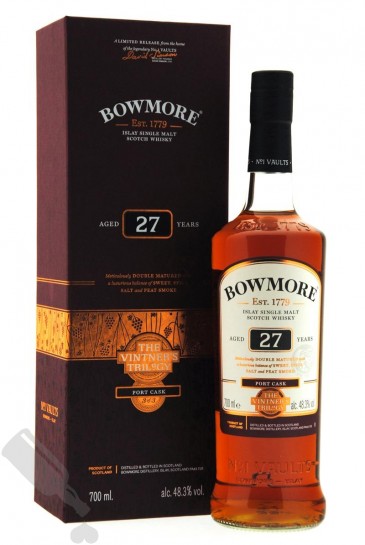 Bowmore 27 years Port Cask - The Vintner's Trilogy No.3