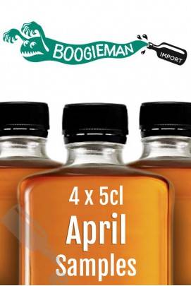 Boogieman Sample Set 4x 5cl - April 2016