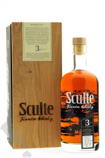 Sculte 2014 - 2017 No.3 Twentse Whisky 50cl