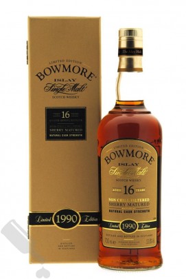 Bowmore 16 years 1990 Vintage Sherry Matured