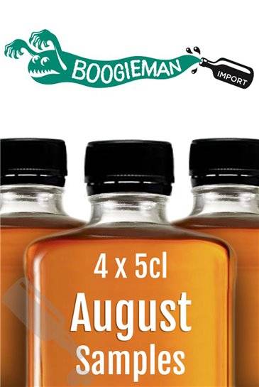 Boogieman Sample Set 4x 5cl - August 2016