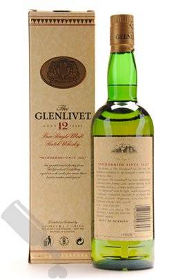 Glenlivet 12 years 75cl - Old Bottling