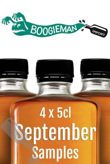 Boogieman Sample Set 4x 5cl - September 2016