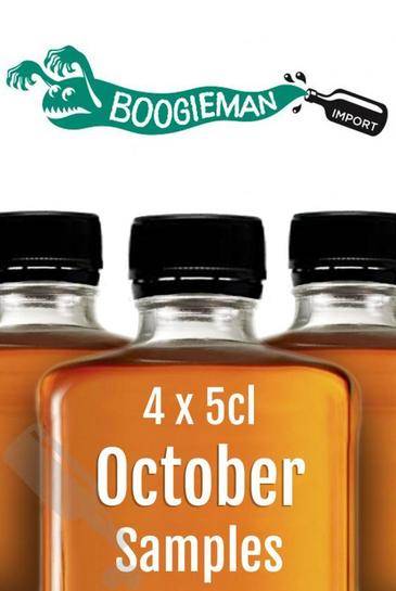Boogieman Sample Set 4x 5cl - October 2016