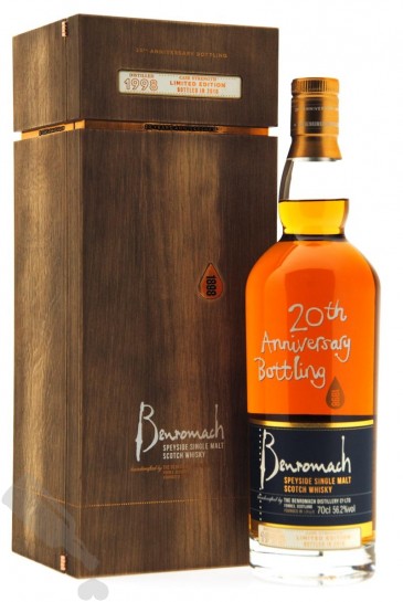 Benromach 1998 - 2018 Limited Edition 20th Anniversary Bottling Benromach 1998 - 2018 Limited Edition 20th Anniversary Bottling