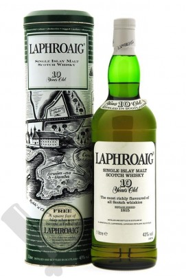 Laphroaig 10 years 100cl - Old Bottling